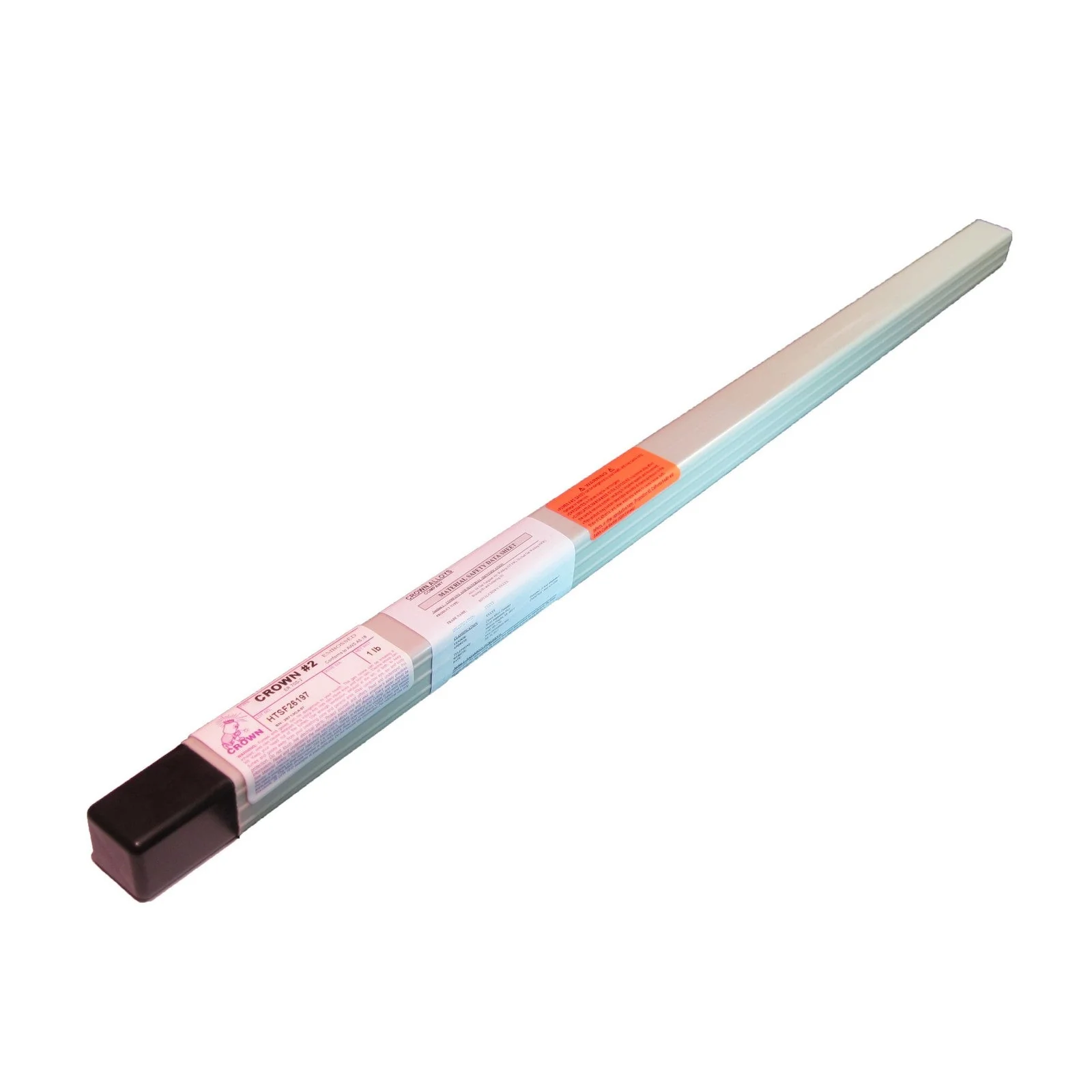 Crown Alloy .045 x 36" CROWN 2 BR.PKG. Steel (ER 70S-2) TIG 1 lb TUBE (MTCR2/TG-BP)
