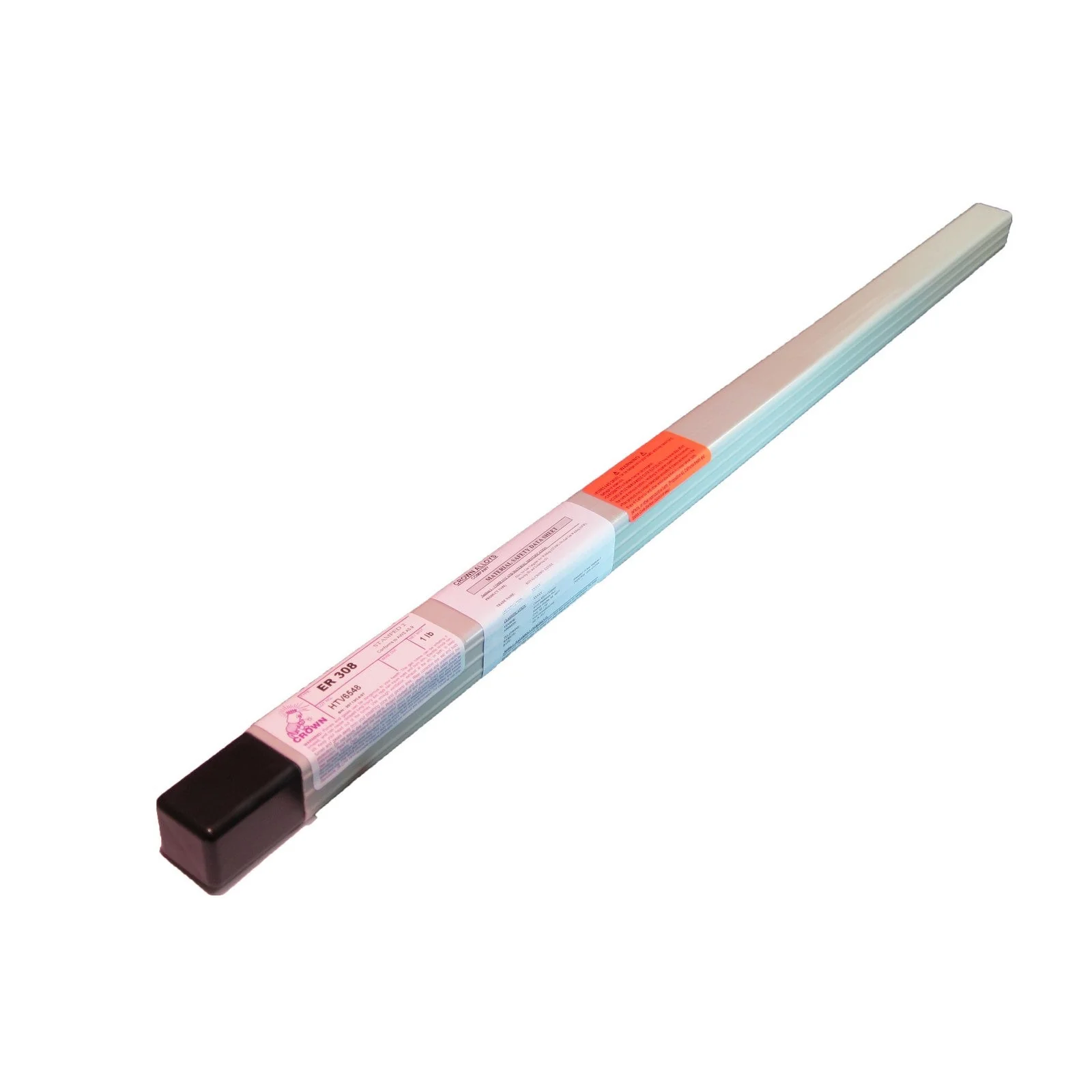 Crown Alloy 1/8 x 36" ER 308 BR.PKG. Stainless Steel TIG 1 lb TUBE (ST308/TO-BP)