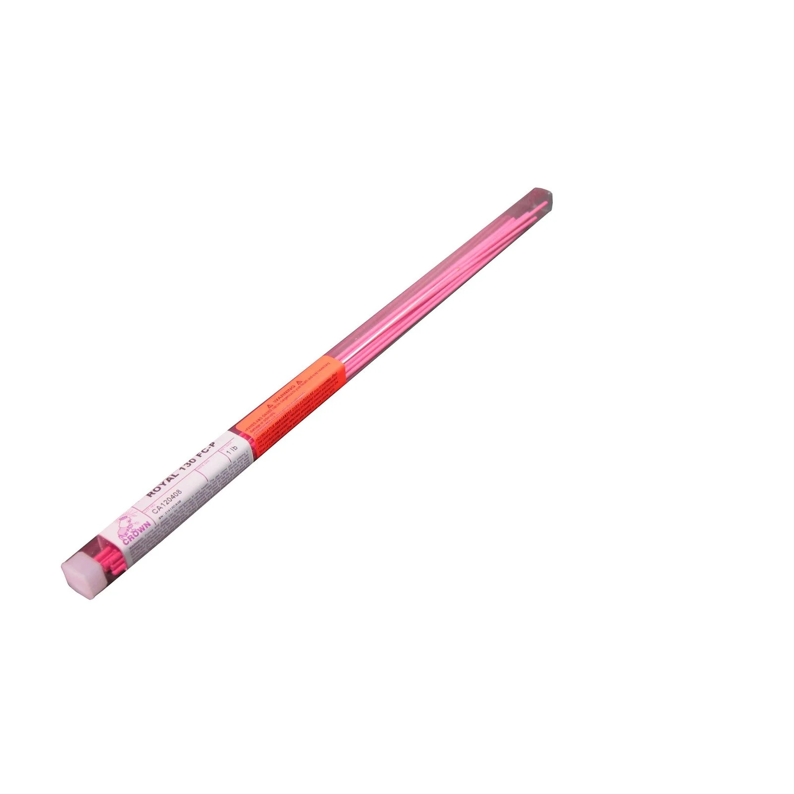 Crown Alloy 3/16 ROYAL 130 FC-P BR.PKG Premium Flux Coated Bronze BRAZING 1 lb TUBE (RT130F/TQ-BP)