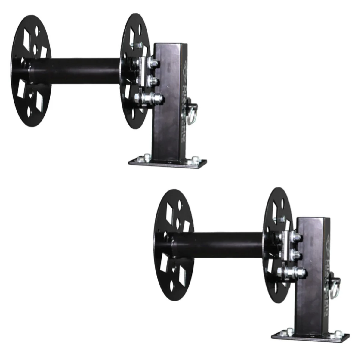 Diamond Lead Reels HD Fixed Base Pair of Single Reels (FBS-SETXXBLK) - Image 3