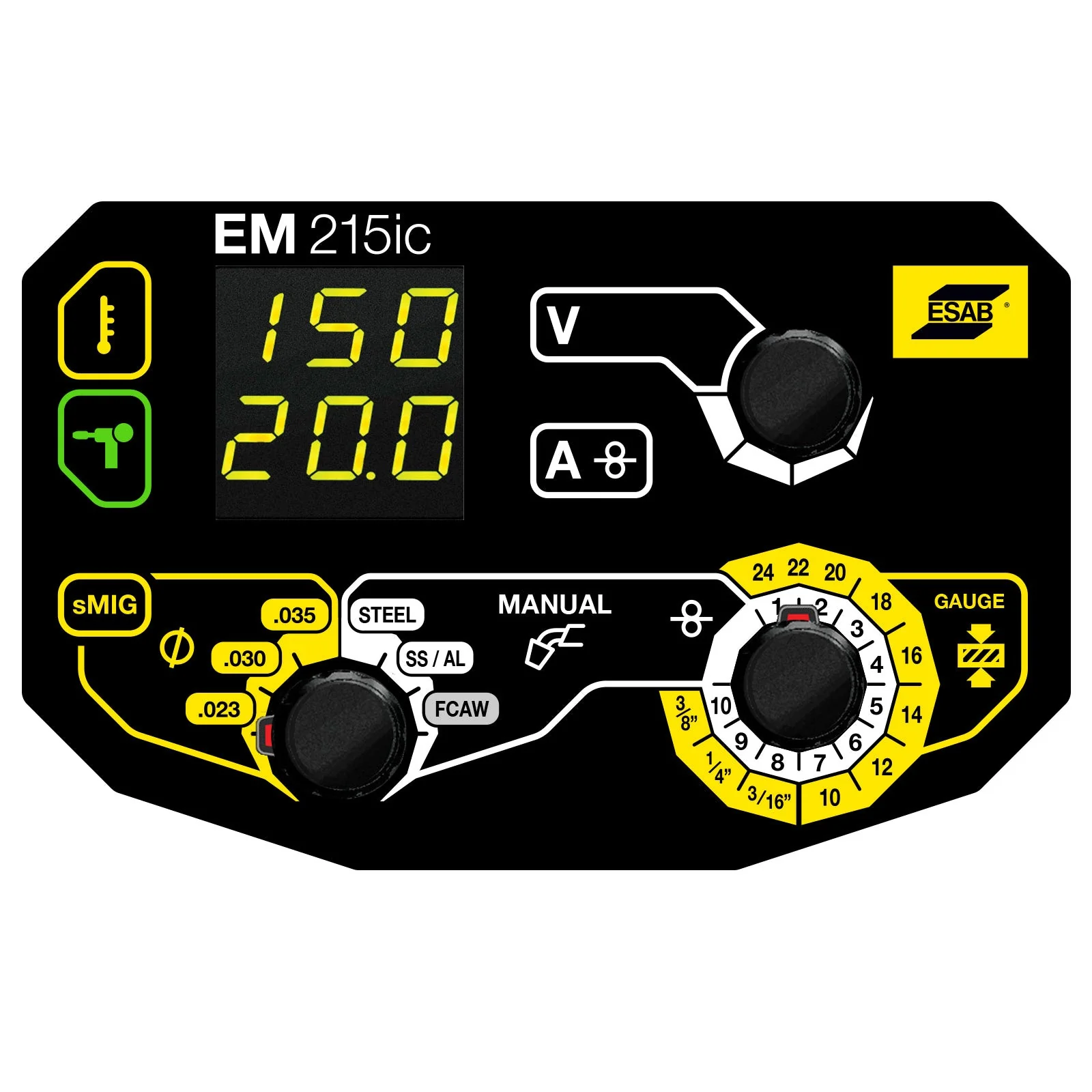 ESAB Rebel EM 215ic MIG Welder (0558102436) - MIG ONLY - Image 2