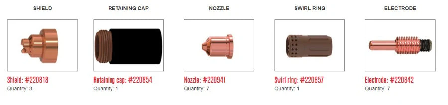 Hypertherm 20ft Duramax Lock Hand Torch Assembly (088164) - Image 3