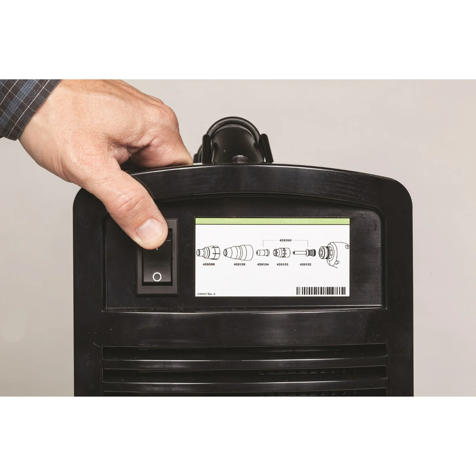 Hypertherm Powermax30 Air "Building America" w/15' Torch Pkg (088096) - Image 3