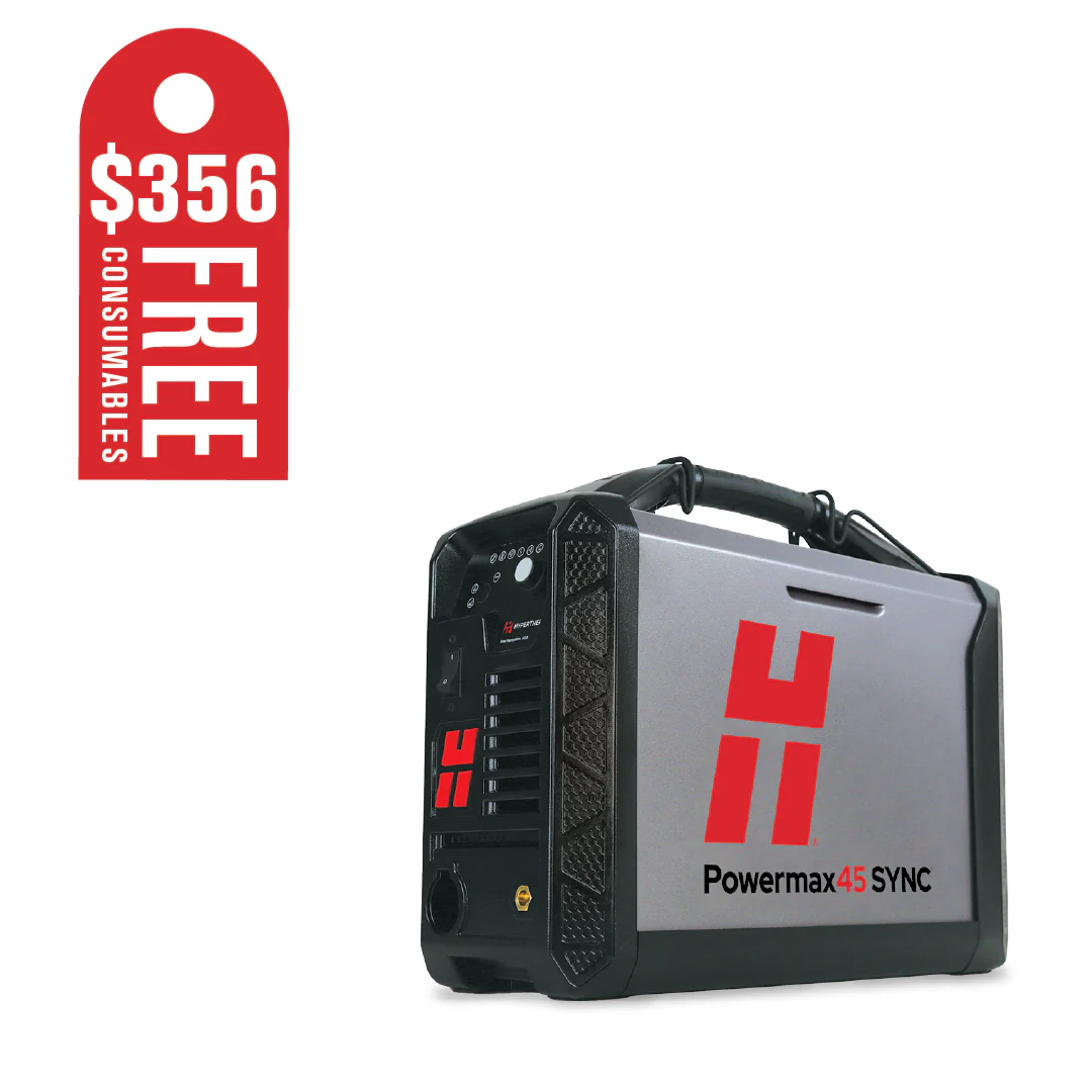 Hypertherm Powermax 45 SYNC Plasma Cutter with 50ft Mechanized Torch (088581) - Image 2