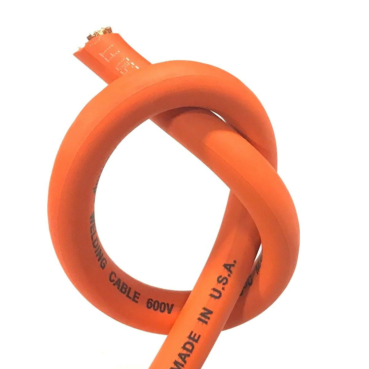 Kalas 1/0 FlexWhip Orange Welding Cable - 250ft Reel (CAB1/0UF-250) - Image 3