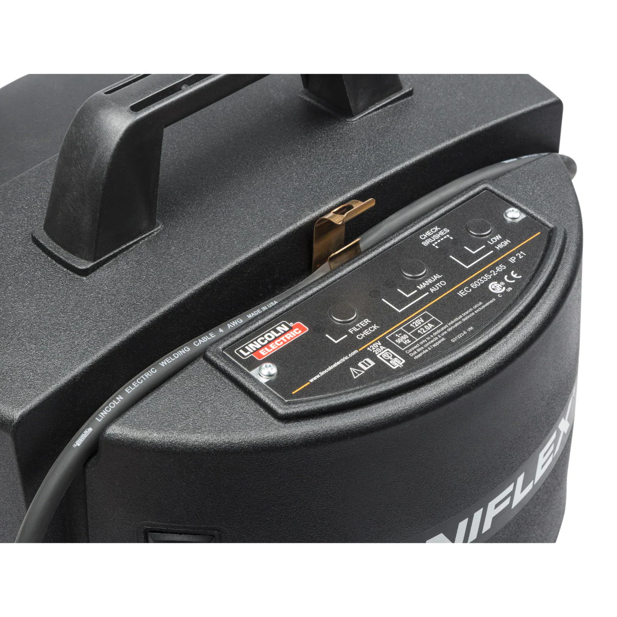 Lincoln 115V X-Tractor Mini Portable Fume Extractor One-Pak (K3972-5) - Image 4