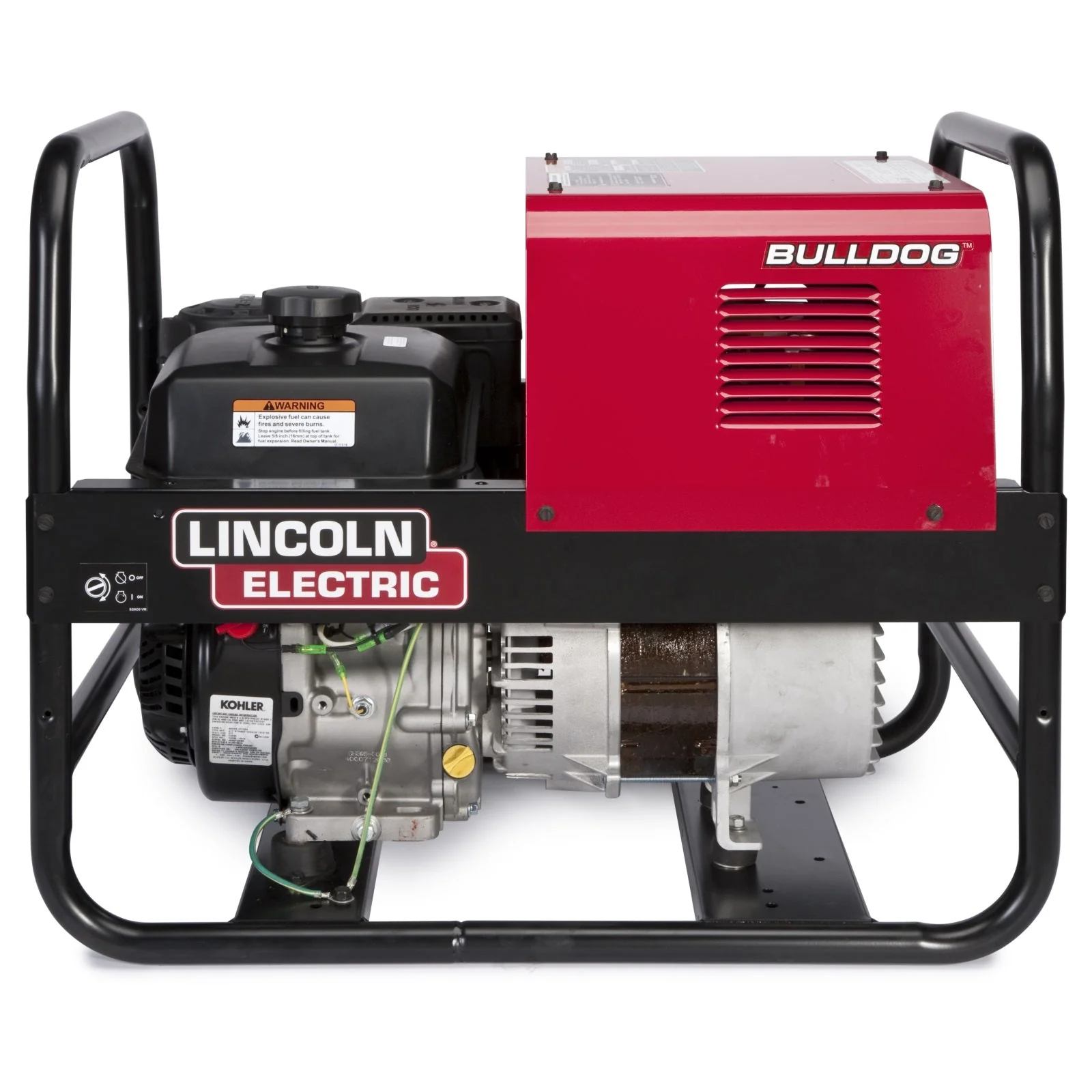 Lincoln Bulldog 5500 Welder Generator w/ Cover (K2708-2 & K2804-1) - Image 2