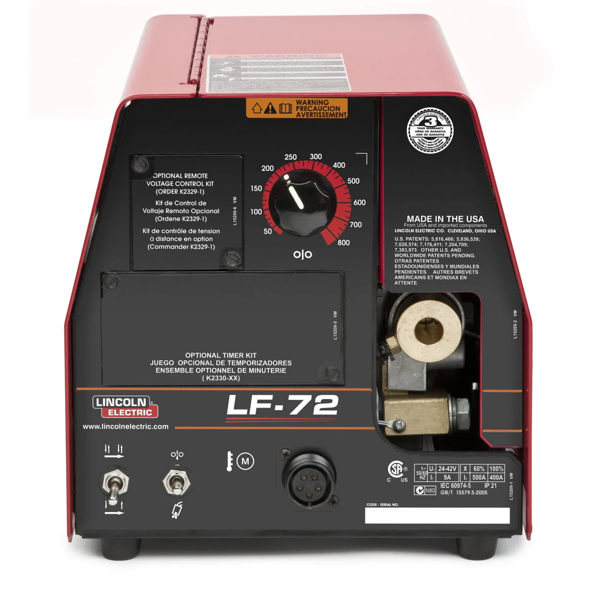 Lincoln LF-72 Wire Feeder (K2327) - Image 14