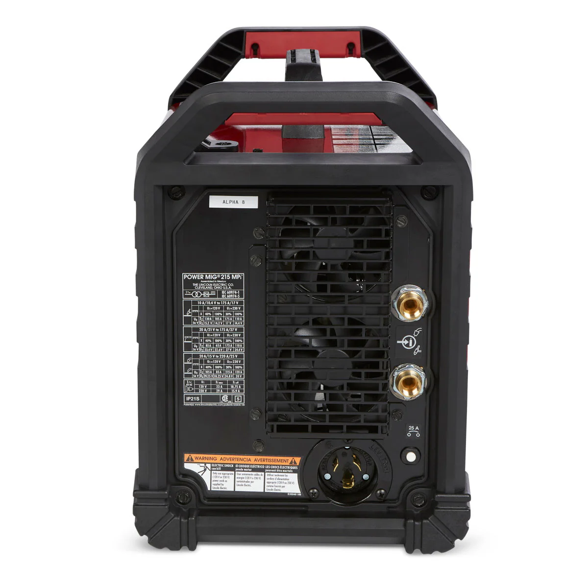 Lincoln Power MIG 215 MPi Multi-Process Welder (K4876-1) - Image 6