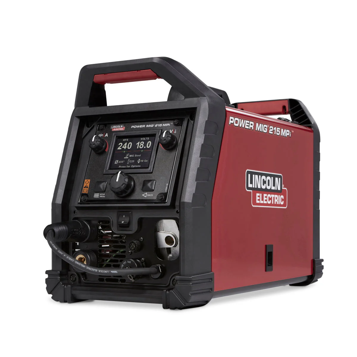 Lincoln Power MIG 215 MPi Multi Process Welder - TIG One Pak (K4878-1) - Image 7