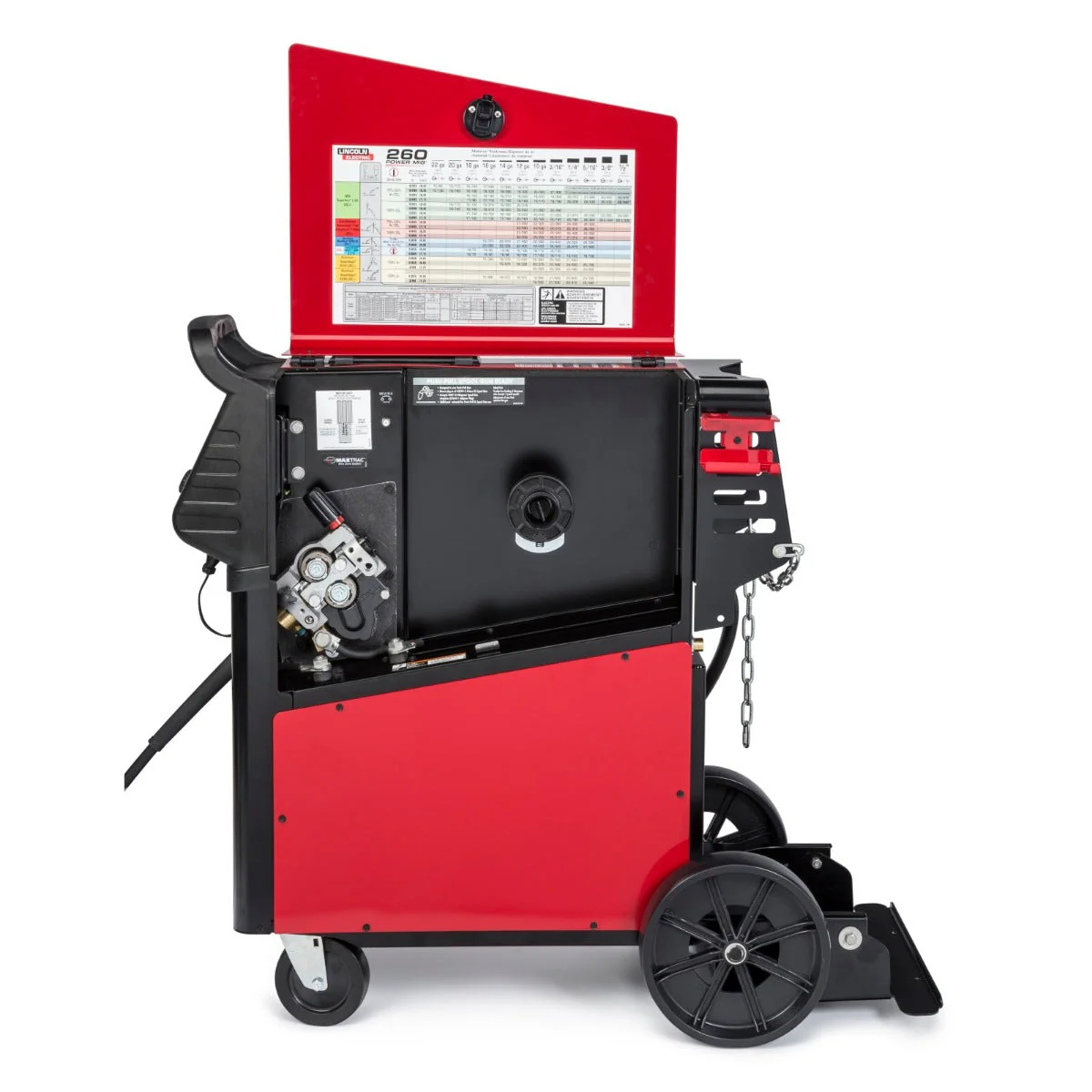 Lincoln Power Mig 260 Welder (208-575V) (K3520-1) - Image 4