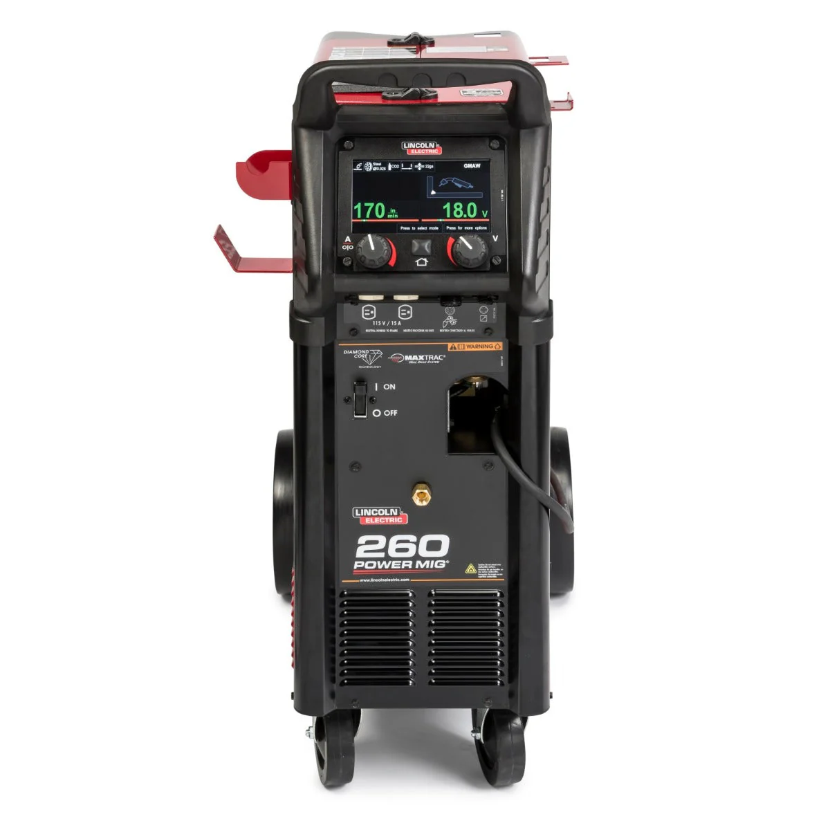 Lincoln Power Mig 260 Welder One-Pak (208-575V) (K3520-2) - Image 3