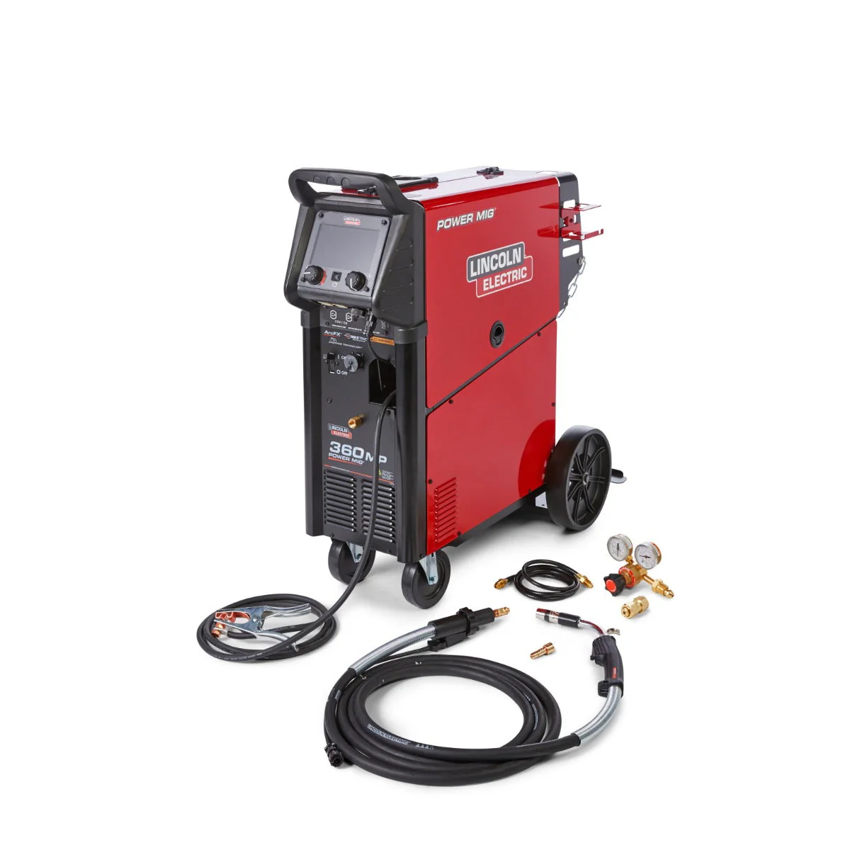 Lincoln Power Mig 360 Multiprocess Welder (Aluminum Auto Repair One-Pak) (K4663-1) - Image 3