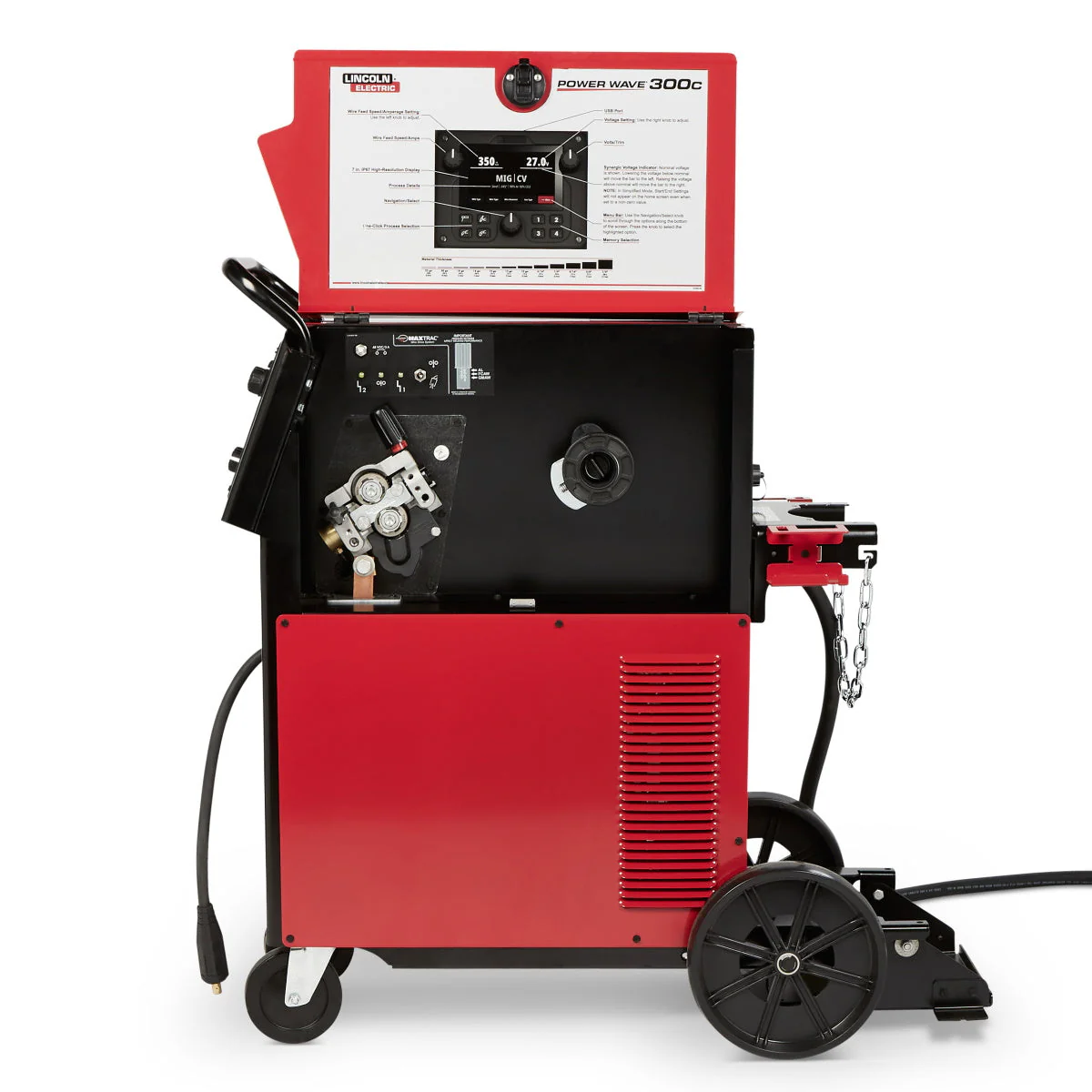 Lincoln Power Wave 300C Advanced AC/DC Multi Process Welder (K4488-1) - Image 3