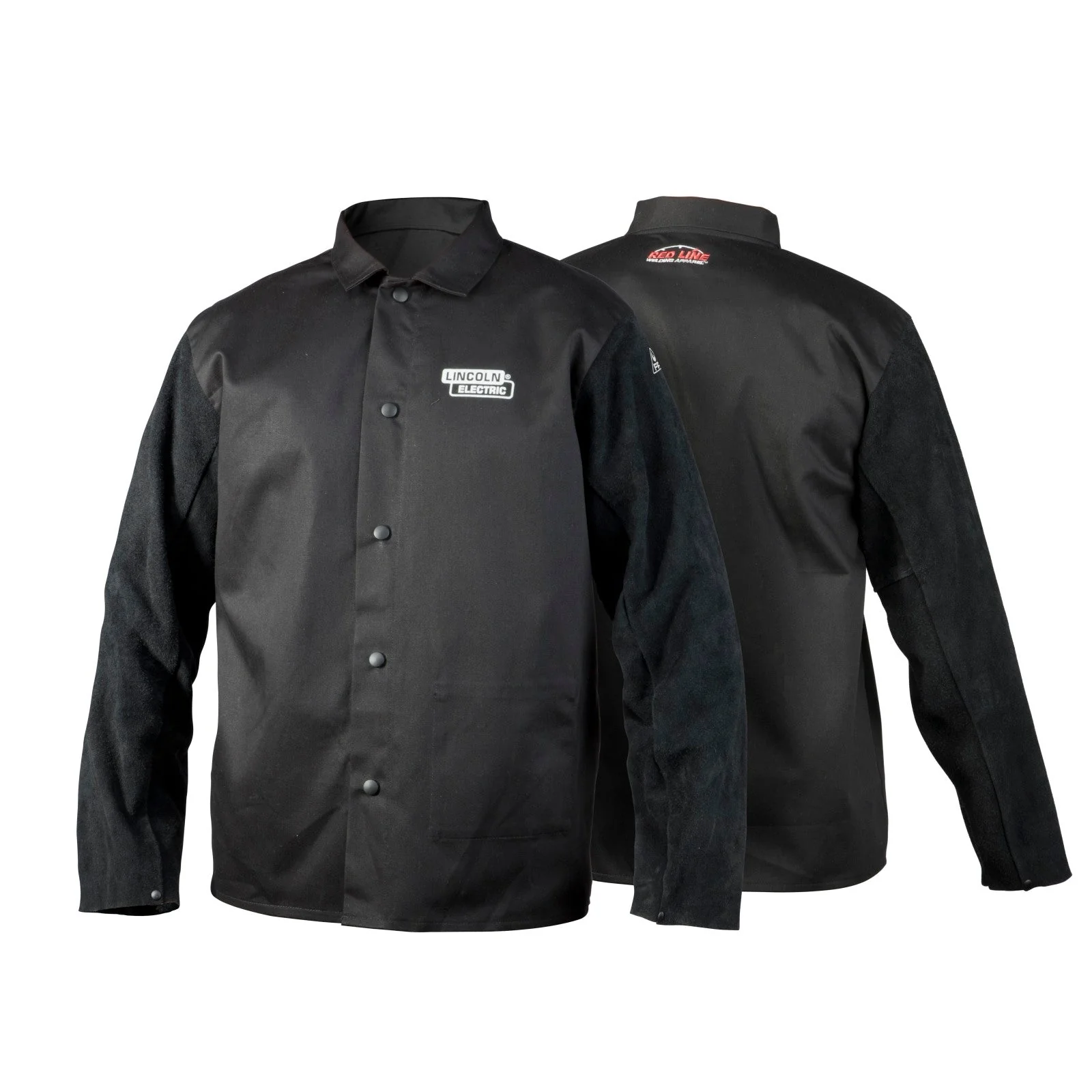Lincoln Shadow Split Leather Sleeved Welding Jacket (K2986) - Image 5