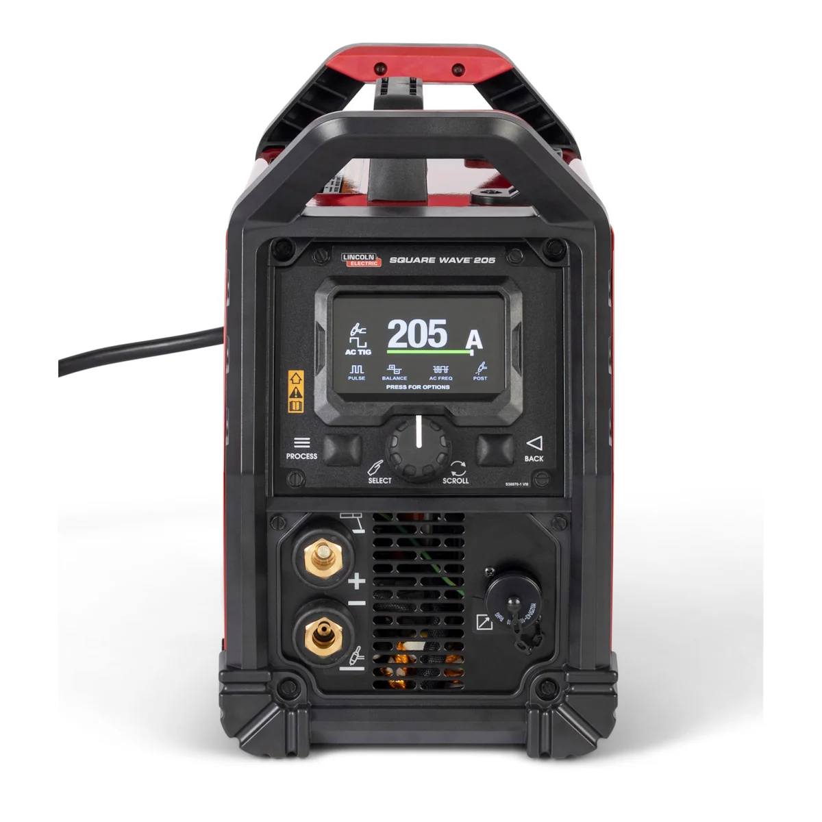 Lincoln Square Wave 205 AC/DC TIG/Stick Welder (K5613-1) - Image 3