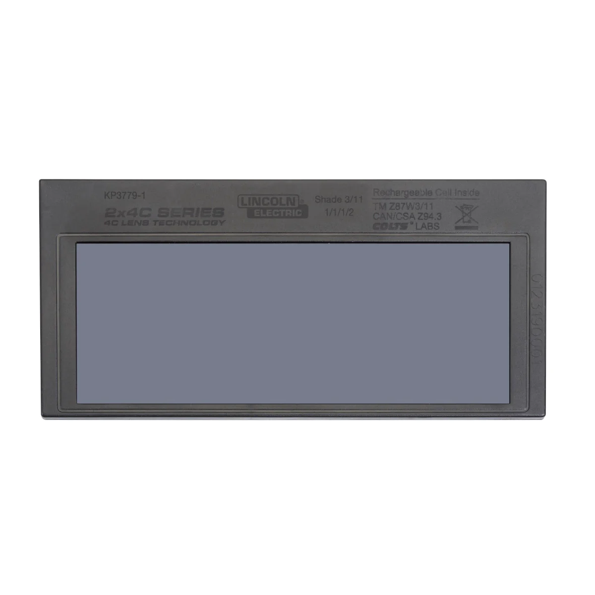 Lincoln Viking 2x4C Series - Auto Darkening Lens - Fixed Shade 11 (KP3779-1) - Image 2