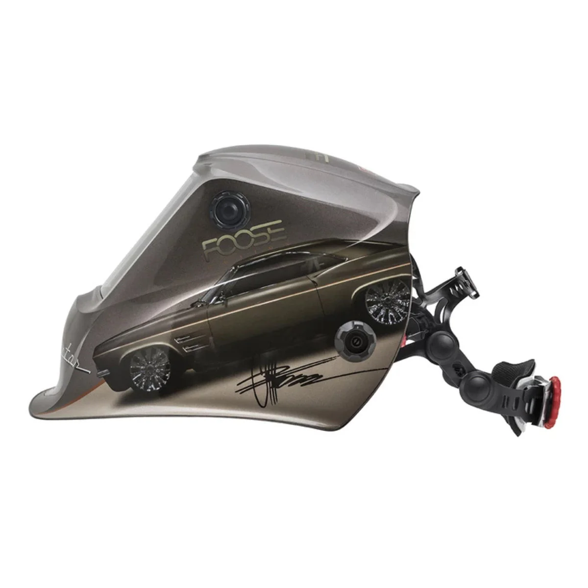 Lincoln Viking 3350 Series Foose Imposter Auto Darkening Welding Helmet (K4181-4) - Image 8