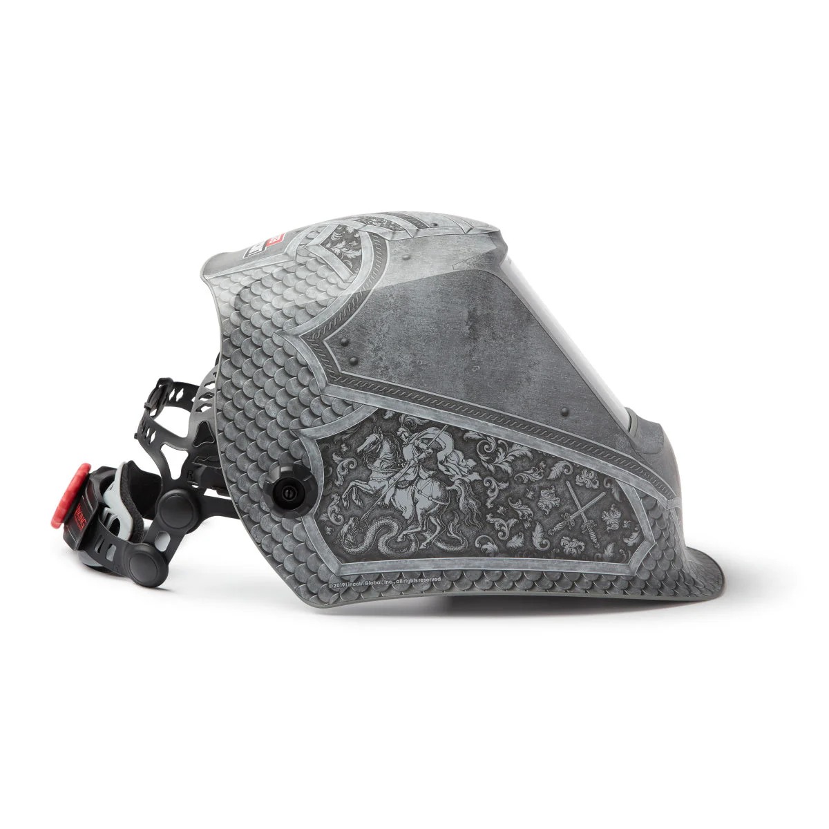 Lincoln Viking 3350 Series Medieval Auto Darkening Welding Helmet (K4671-4) - Image 4