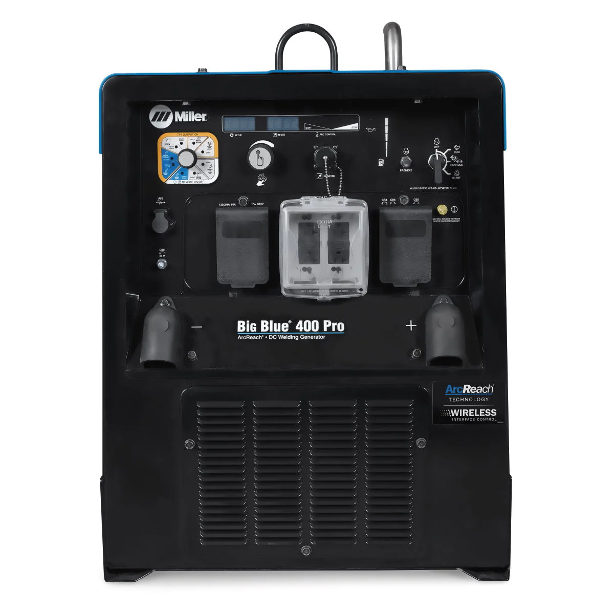 Miller Big Blue 400 Pro ArcReach Mitsubishi Welder/Generator w/WIC (907733002) - Image 3