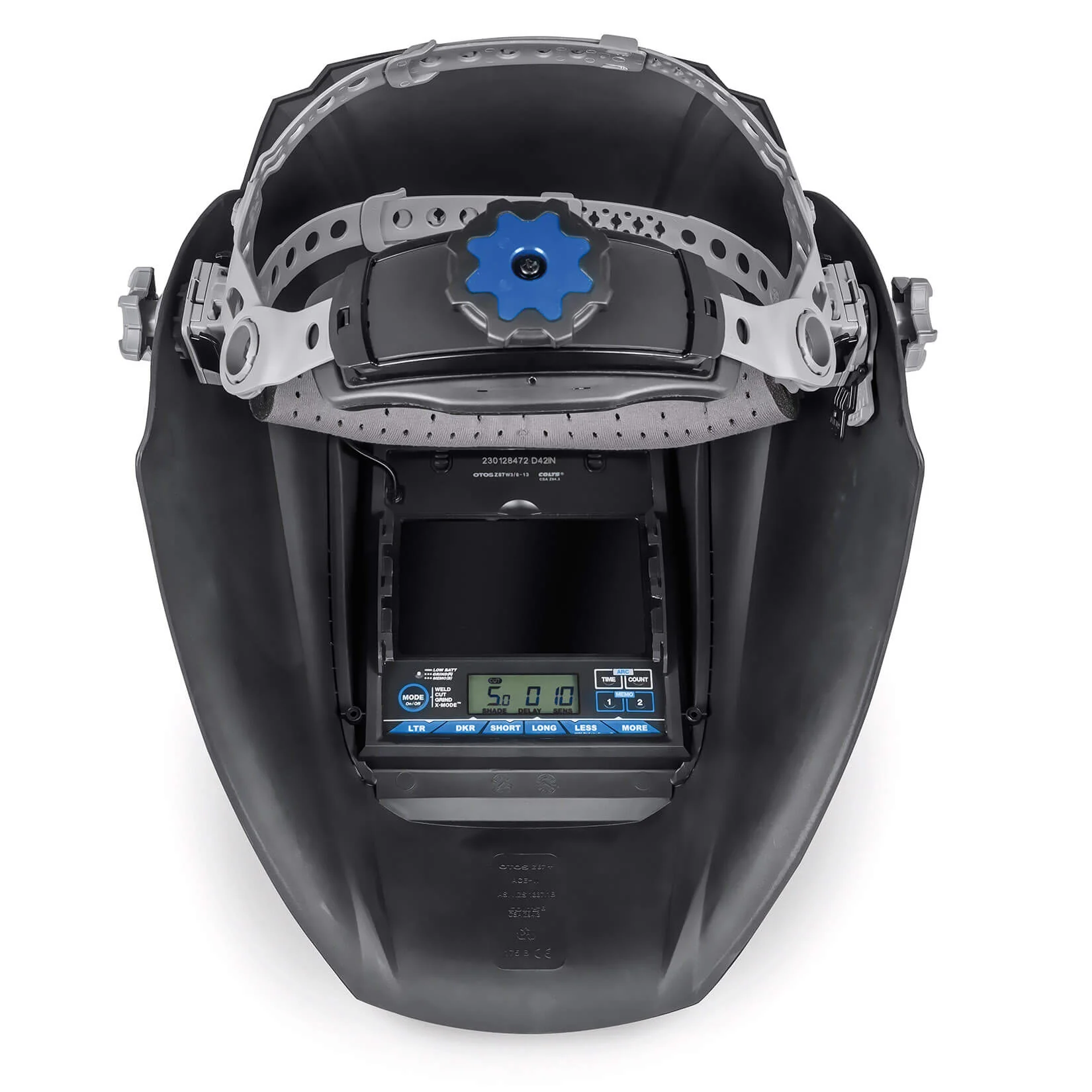 Miller Black Digital Elite Auto Darkening Welding Helmet w/ClearLight 2.0 and External Grind (288924) - Image 7