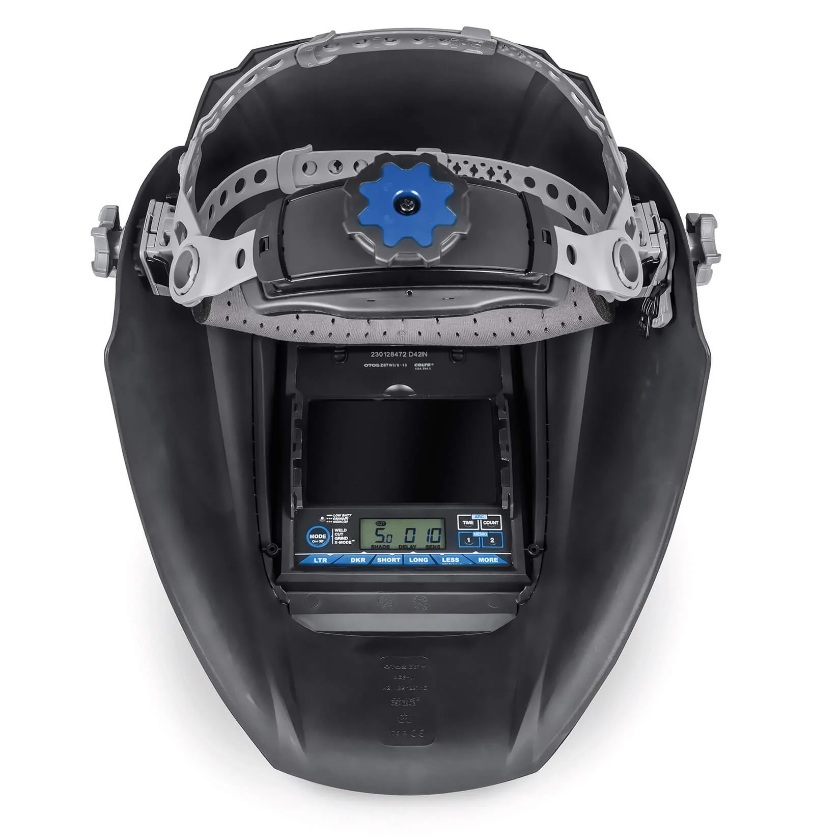 Miller Black Digital Elite Auto Darkening Welding Helmet with ClearLight 2.0 Lens (289755) - Image 6