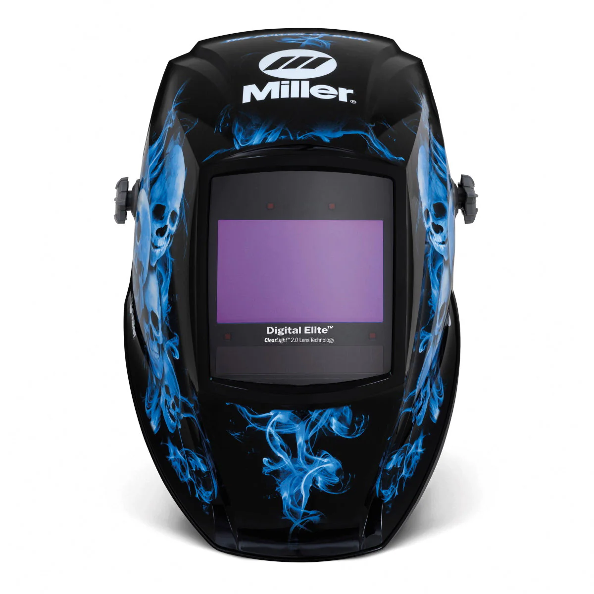 Miller Blue Rage II Digital Elite Auto Darkening Welding Helmet with ClearLight 2.0 Lens (281010) - Image 5