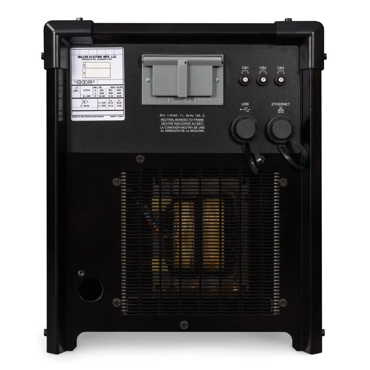 Miller Deltaweld 350 Power Source w/ArcConnect and Meters (907747001) - Image 4