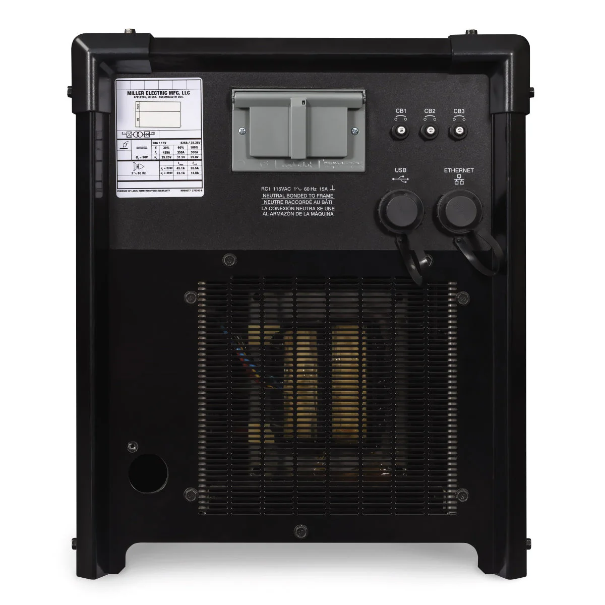Miller Deltaweld 500 Power Source w/ArcConnect (230/460V) (907785) - Image 4
