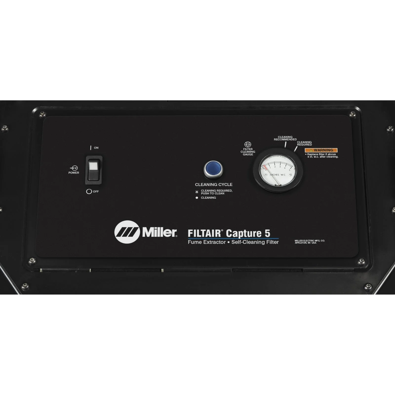 Miller Filtair Capture 5 (230V) w/12-Ft ZoneFlow Arm (951640) - Image 3