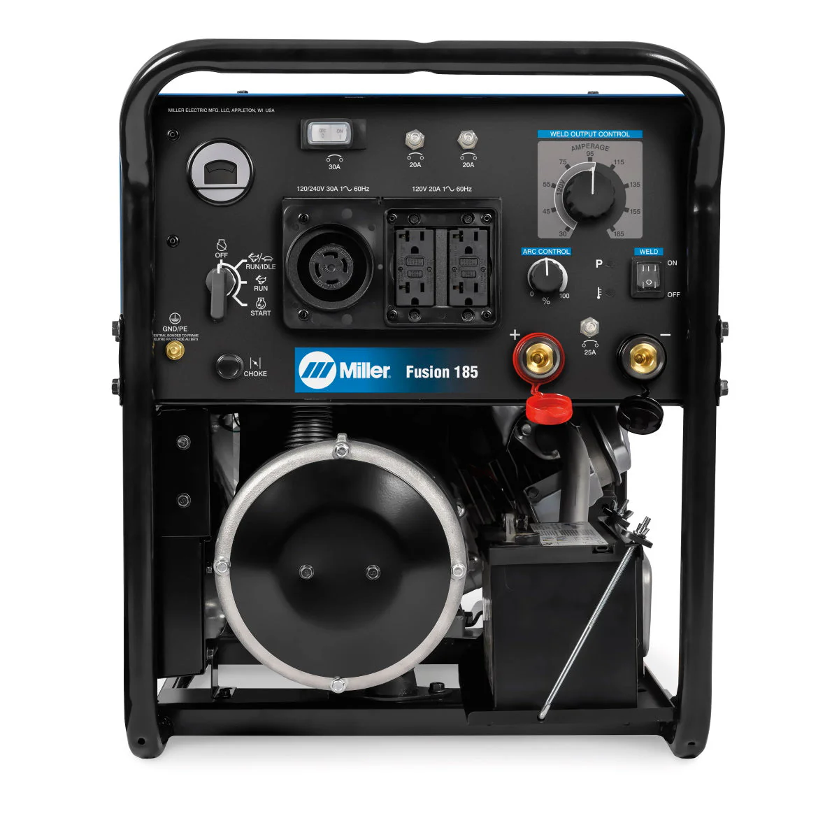 Miller Fusion 185 Welder/Generator w/Electric Start (907781) - Image 3