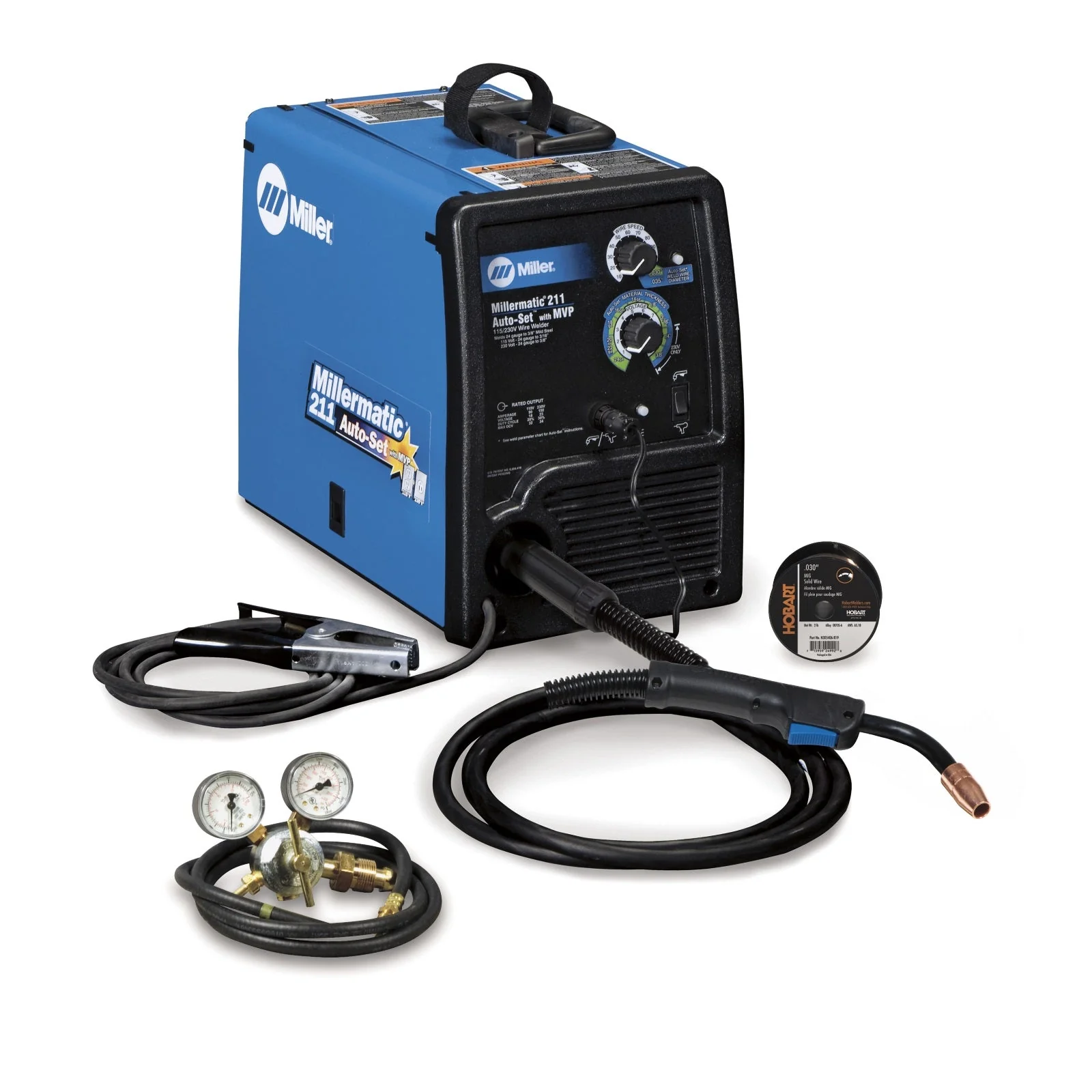 Miller Millermatic 211 MIG Welder with Deluxe Cart (907422) - Image 4