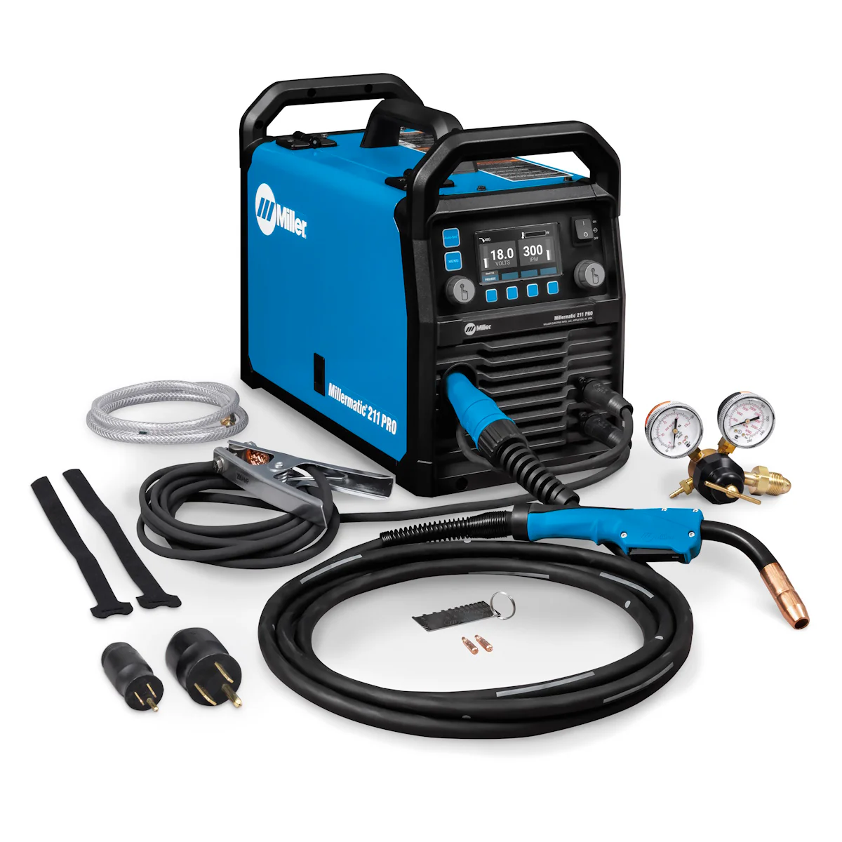 Miller Millermatic 211 PRO MIG Welder with Running Gear (951000073) - Image 2