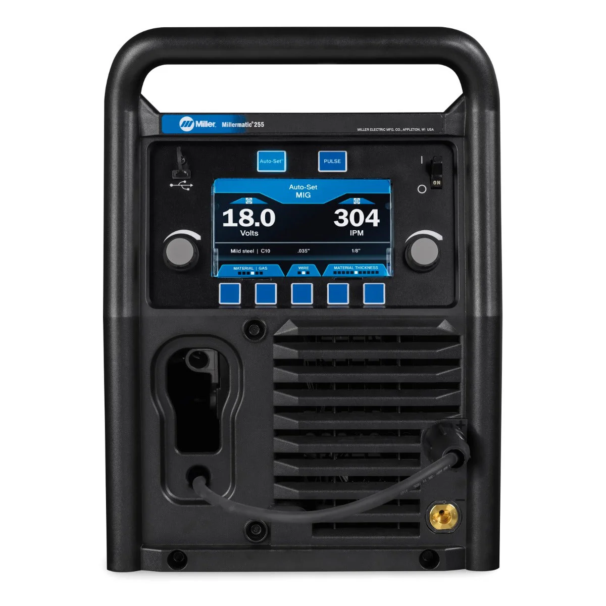 Miller Millermatic 255 MIG/Pulsed MIG Welder Fully Loaded (907734) - Image 4
