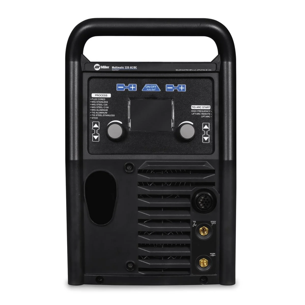 Miller Multimatic 220 AC/DC Multiprocess Welder w/Dual Cylinder Cart (951000070) - Image 8