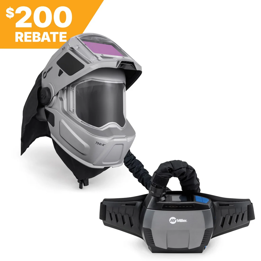 Miller PAPR II System w/T94i-R XL Helmet (292755)