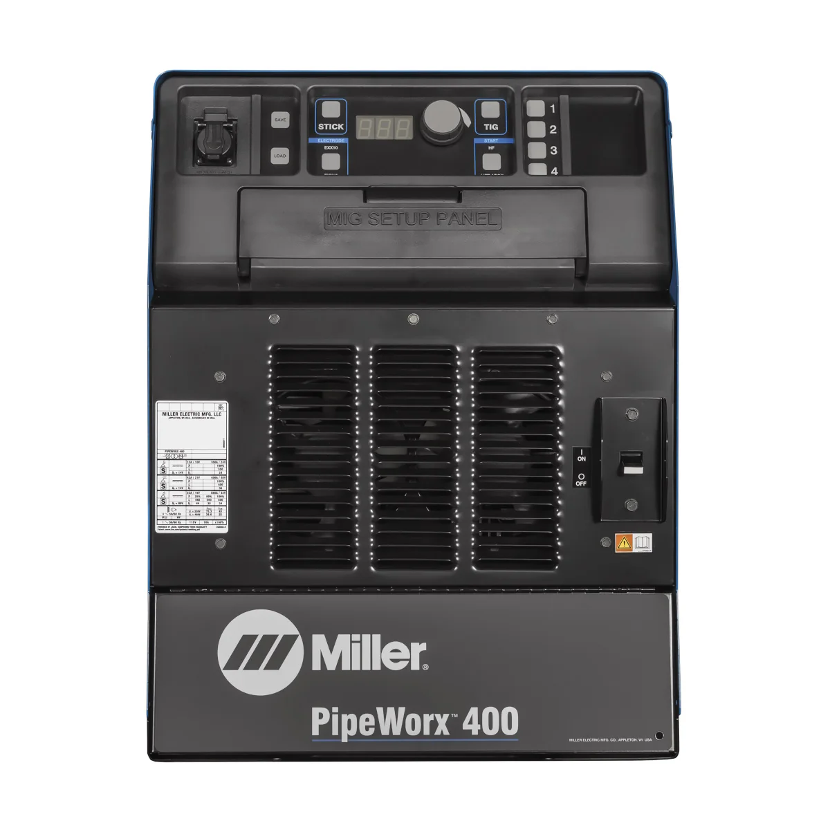 Miller PipeWorx 400 Welding System (230/460V) with Dual Feeder (951000094) - Image 4