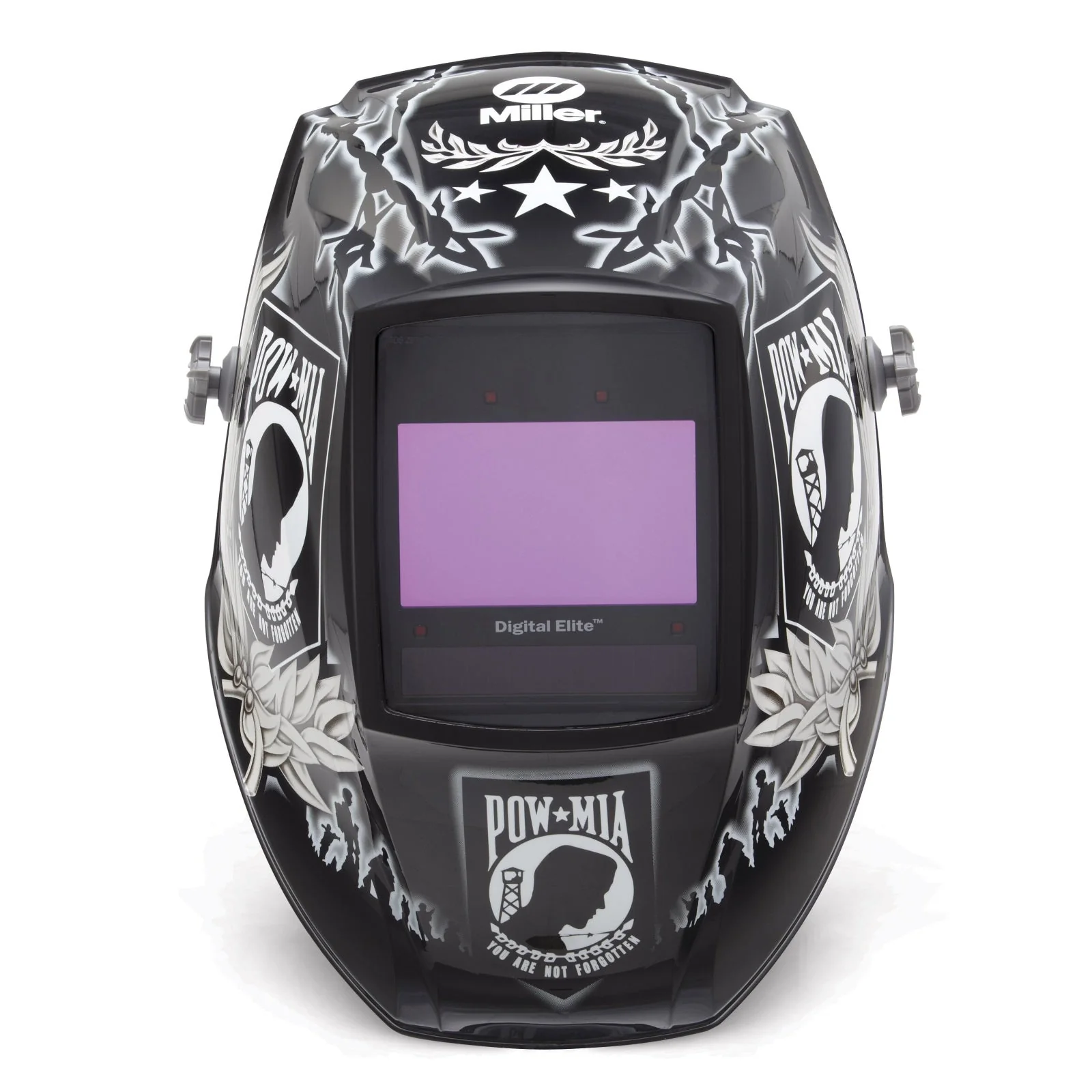 Miller POW MIA Not Forgotten Digital Elite Auto Darkening Welding Helmet (260127) - Image 3