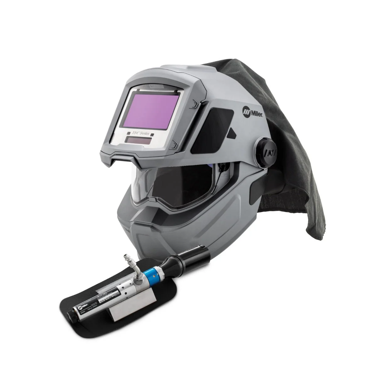 Miller T94I-R Supplied Air Respiratory (SAR) System w/25 Ft Coiled Hose (951802) - Image 2