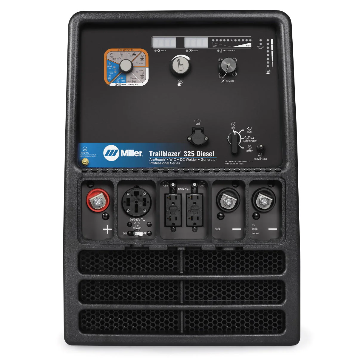 Miller Trailblazer 325 Diesel Engine Welder/Generator w/WIC (907799003) - Image 3