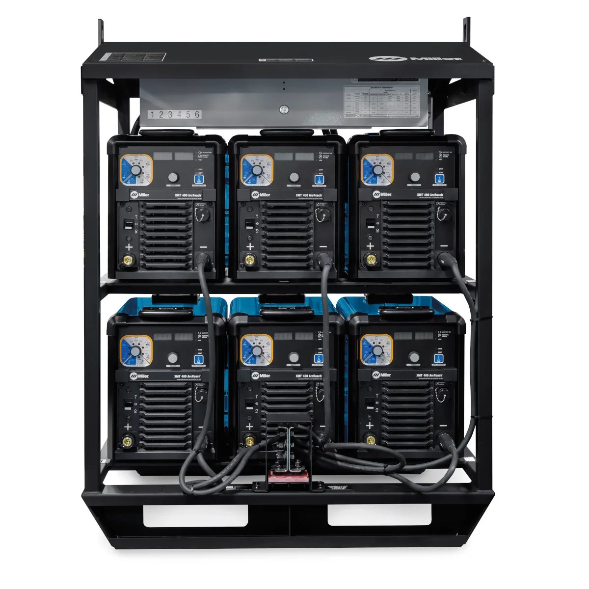 Miller XMT 400 ArcReach Multiprocess Welder 6-Pack Fused 460/575V (907883) - Image 2