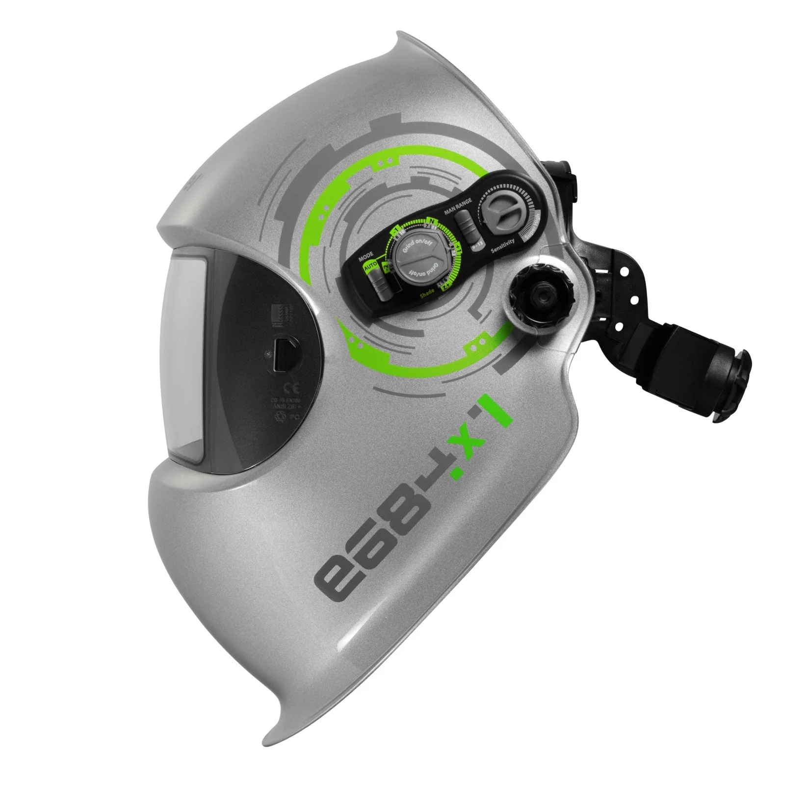 Optrel e684 Series Silver Welding Helmet (1006.500) - Image 2