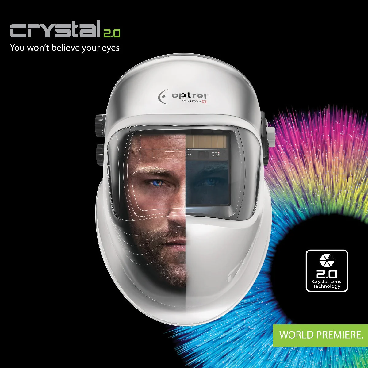 Optrel Silver Crystal 2.0 Welding Helmet (1006.900) - Image 5