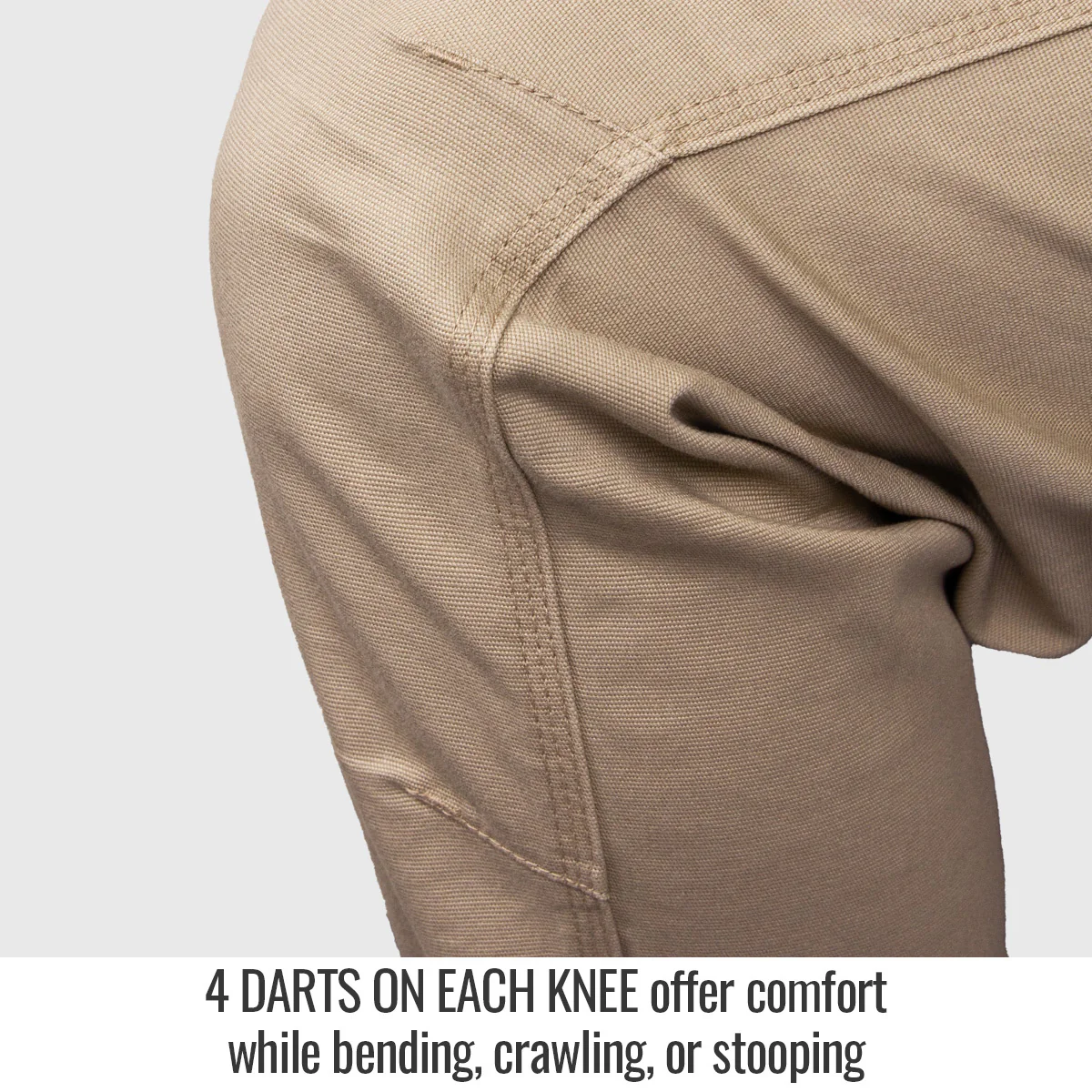 Revco Black Stallion 10 oz AR/FR Stretch Canvas Khaki Work Pants (PF55-KH) - Image 3
