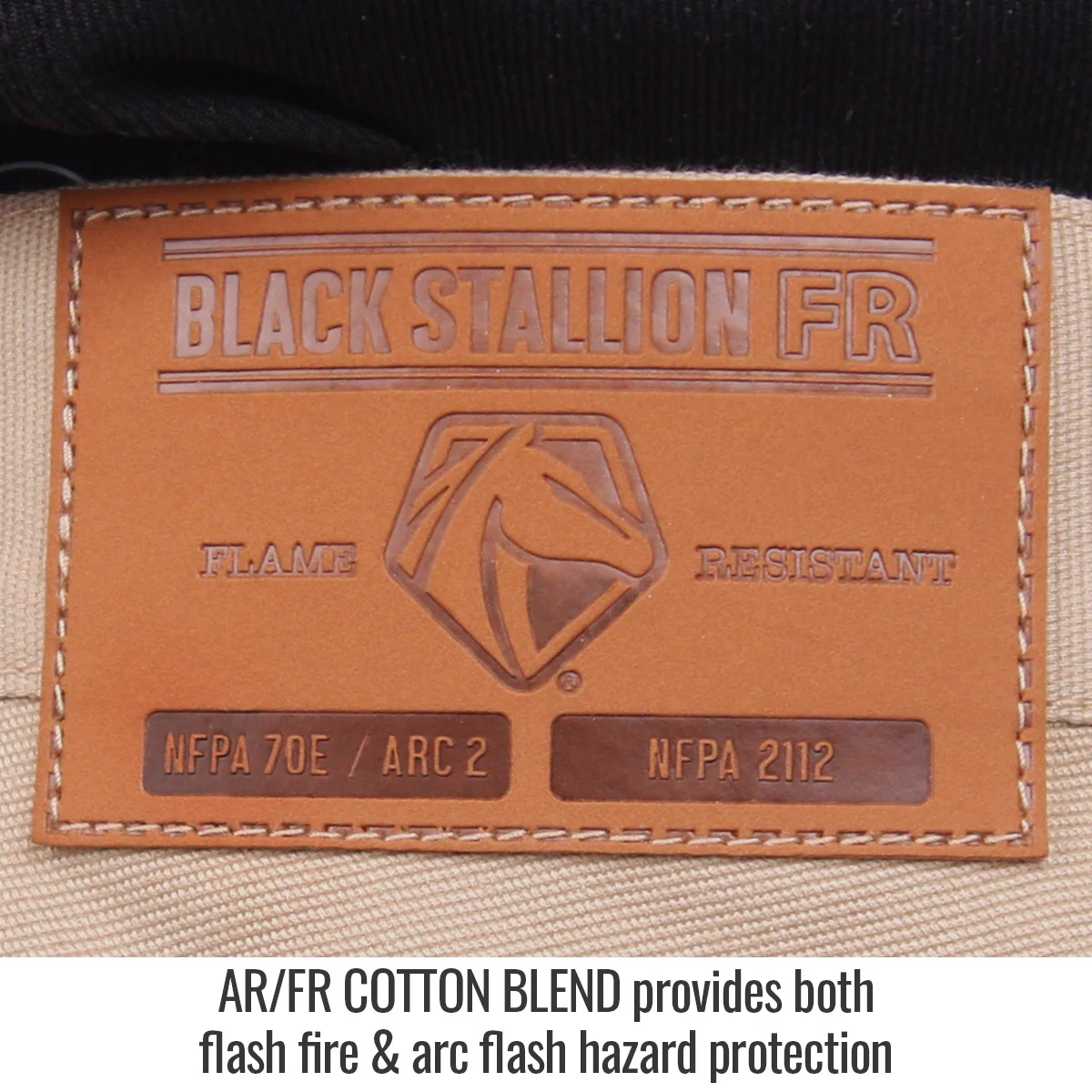Revco Black Stallion 10 oz AR/FR Stretch Canvas Khaki Work Pants (PF55-KH) - Image 5