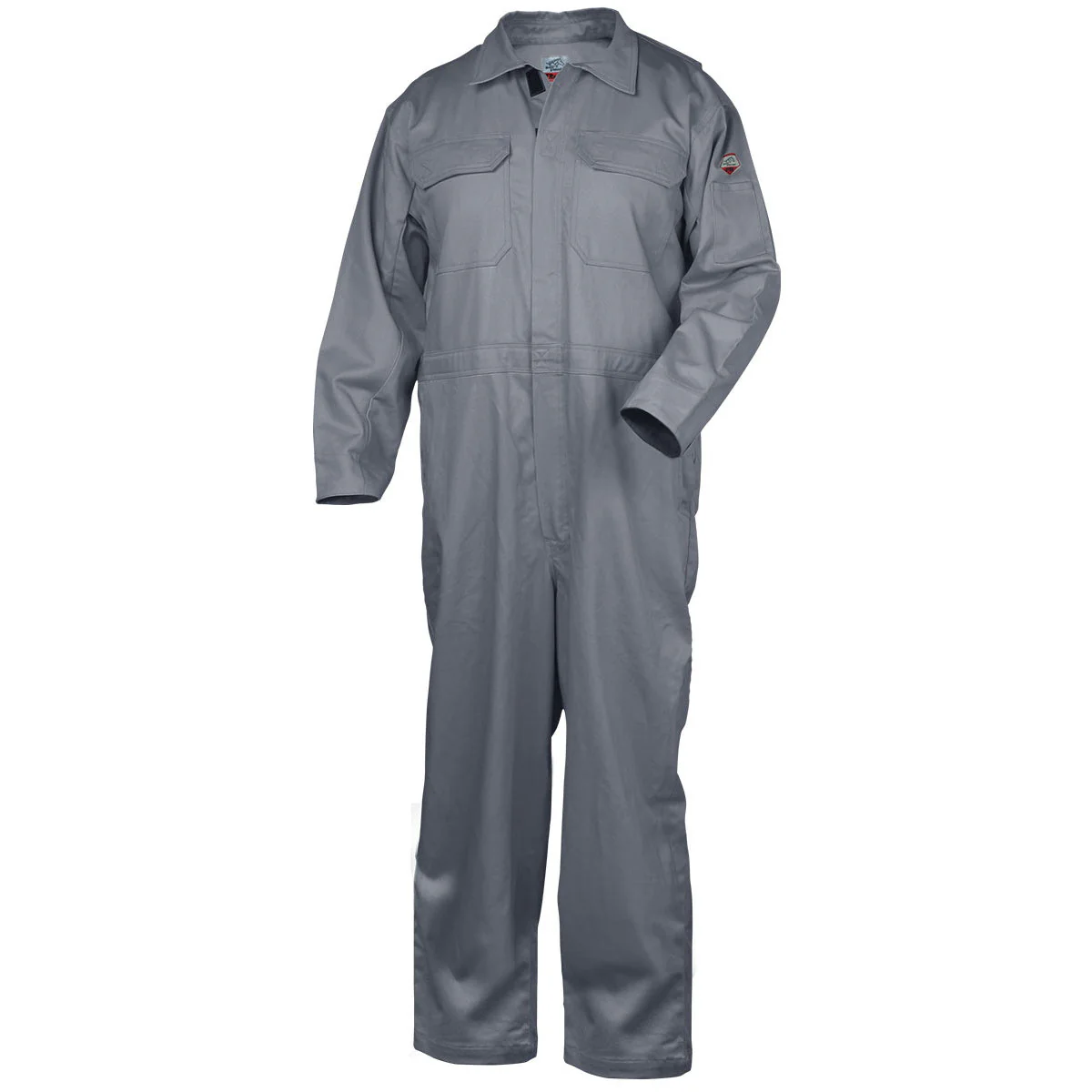 Revco Black Stallion 9oz Deluxe Gray FR Cotton Coveralls (CF2215-GY) - Image 8
