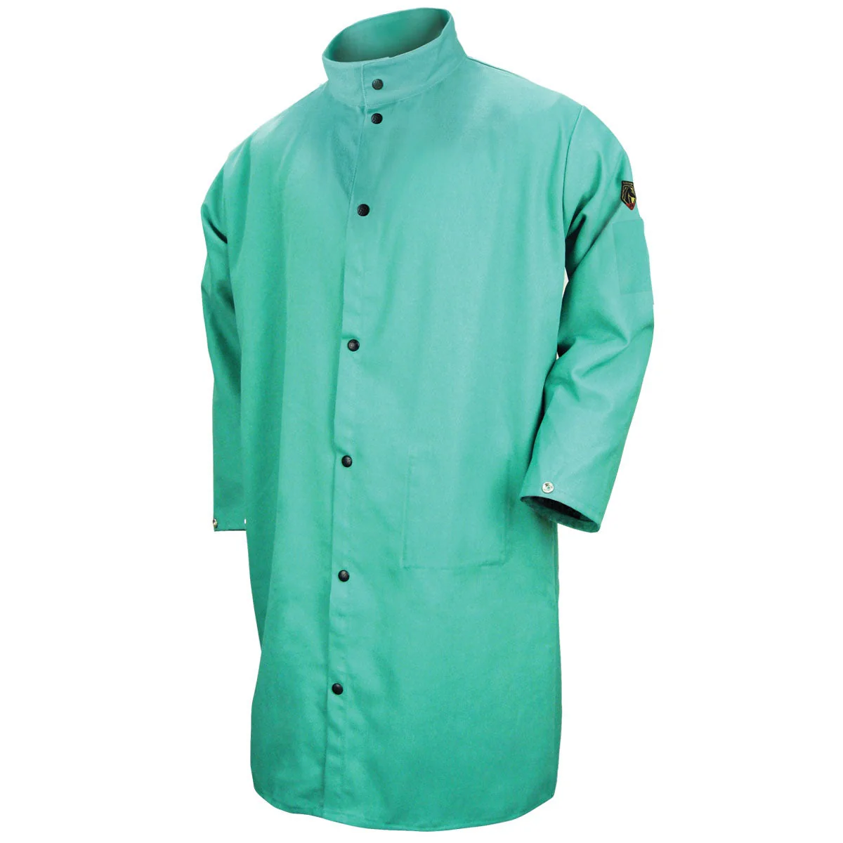 Revco Black Stallion 9oz Green FR Cotton Shop Coat (F9-50C) - Image 5