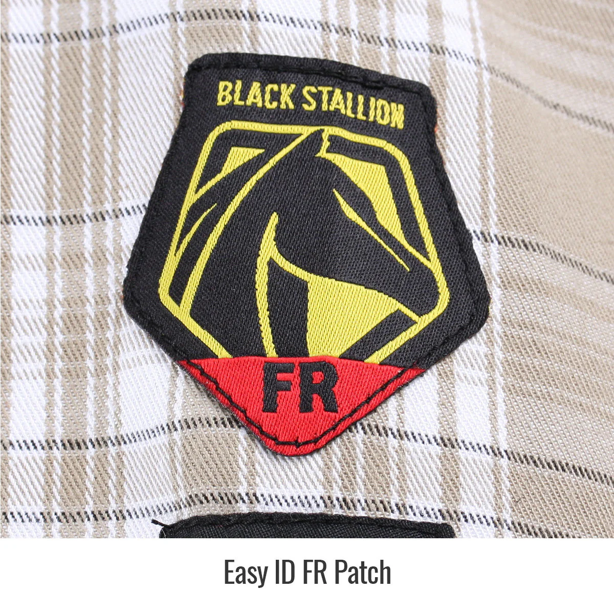 Revco Black Stallion AR/FR Khaki Plaid Cotton Work Shirt (WF2110-PK) - Image 7
