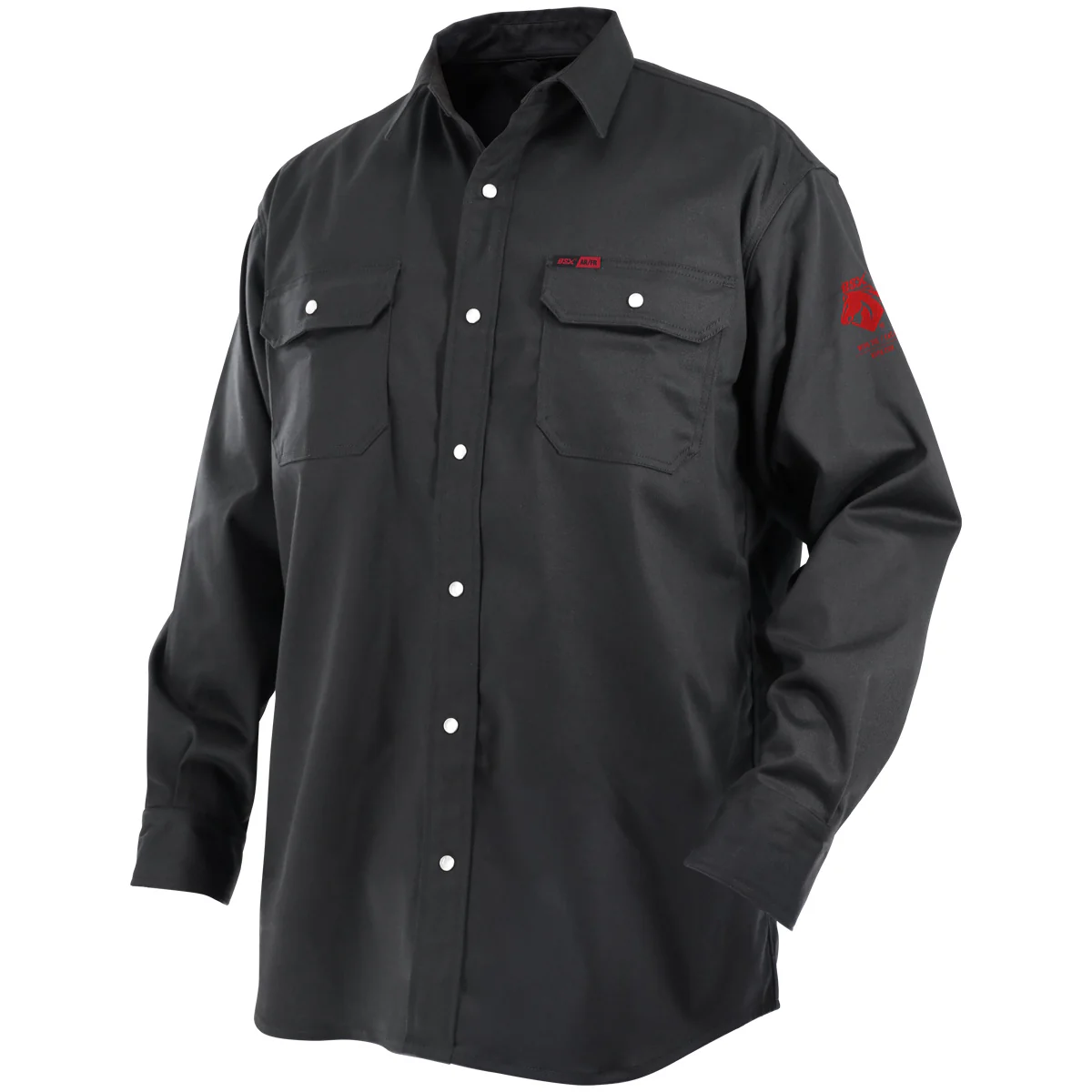 Revco Black Stallion BSX 7oz Black AR/FR Cotton Work Shirt (WF3530-BK)