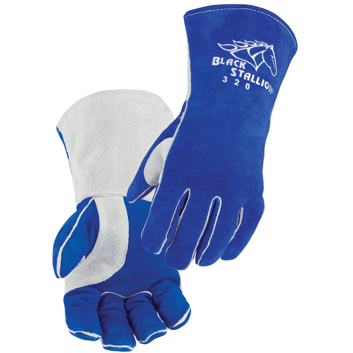 Revco Black Stallion Cowhide Stick Welding Gloves w/CushionCore Liner (320) - Image 8